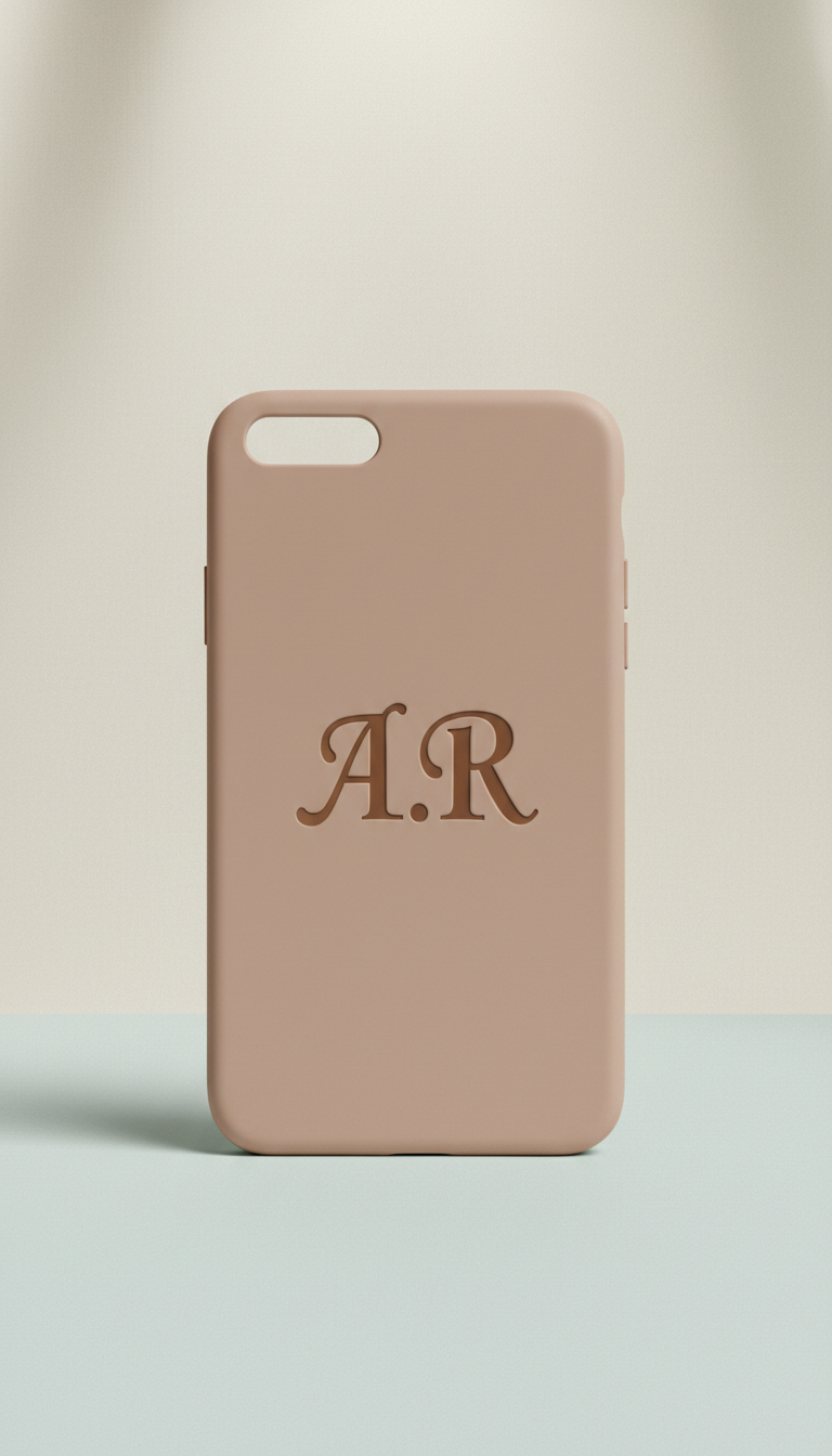 Customizable Initials Phone Case